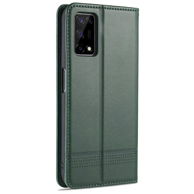 For OPPO K7x / Realme V5 5G AZNS Magnetic Calf Texture Horizontal Flip Leather Case with Card Slots & Holder & Wallet