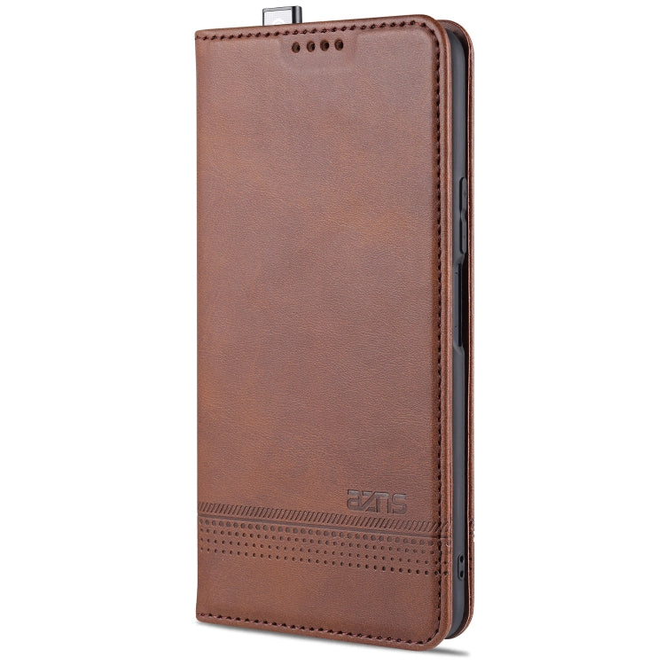 For Huawei Enjoy 20 Plus 5G AZNS Magnetic Calf Texture Horizontal Flip Leather Case with Card Slots & Holder & Wallet