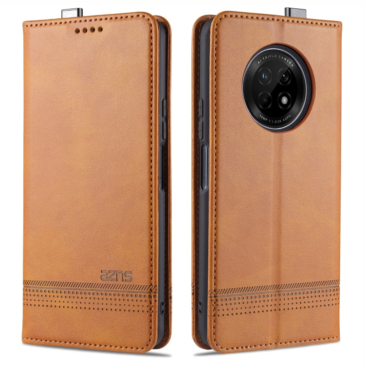 For Huawei Enjoy 20 Plus 5G AZNS Magnetic Calf Texture Horizontal Flip Leather Case with Card Slots & Holder & Wallet