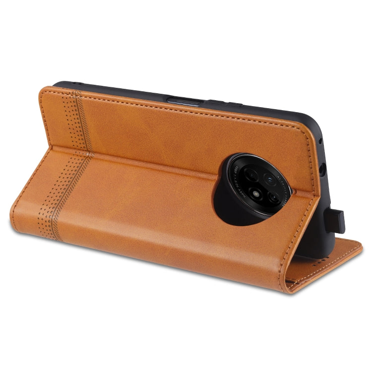 For Huawei Enjoy 20 Plus 5G AZNS Magnetic Calf Texture Horizontal Flip Leather Case with Card Slots & Holder & Wallet