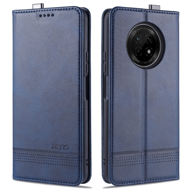 For Huawei Enjoy 20 Plus 5G AZNS Magnetic Calf Texture Horizontal Flip Leather Case with Card Slots & Holder & Wallet
