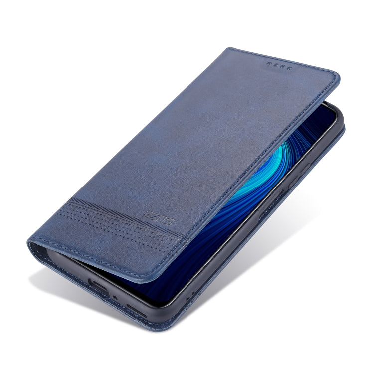 For Huawei Enjoy 20 Plus 5G AZNS Magnetic Calf Texture Horizontal Flip Leather Case with Card Slots & Holder & Wallet