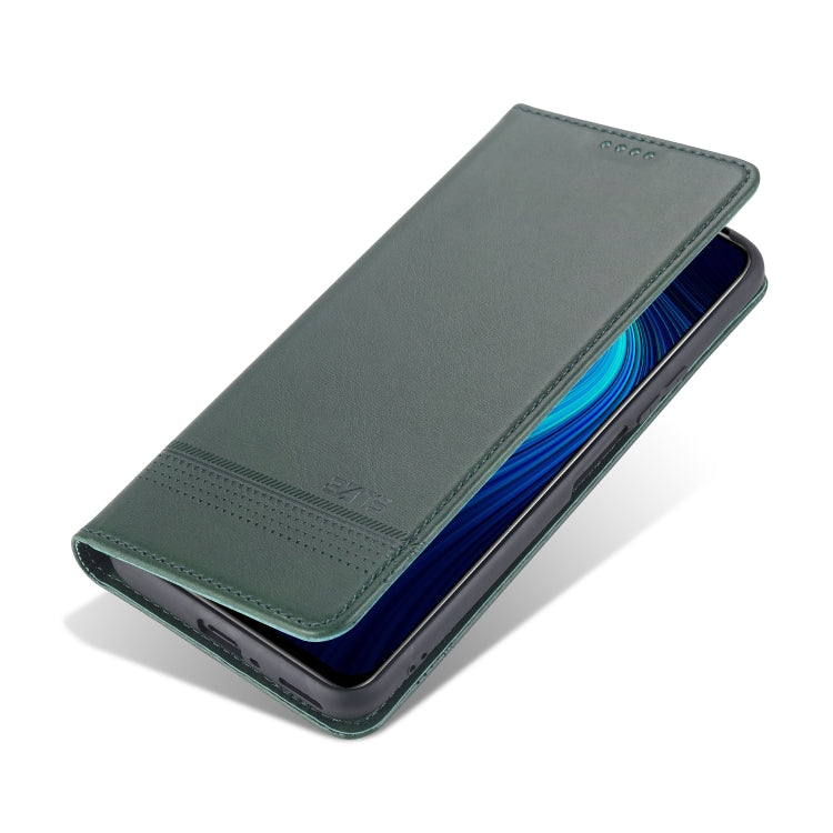 For Huawei Enjoy 20 Plus 5G AZNS Magnetic Calf Texture Horizontal Flip Leather Case with Card Slots & Holder & Wallet