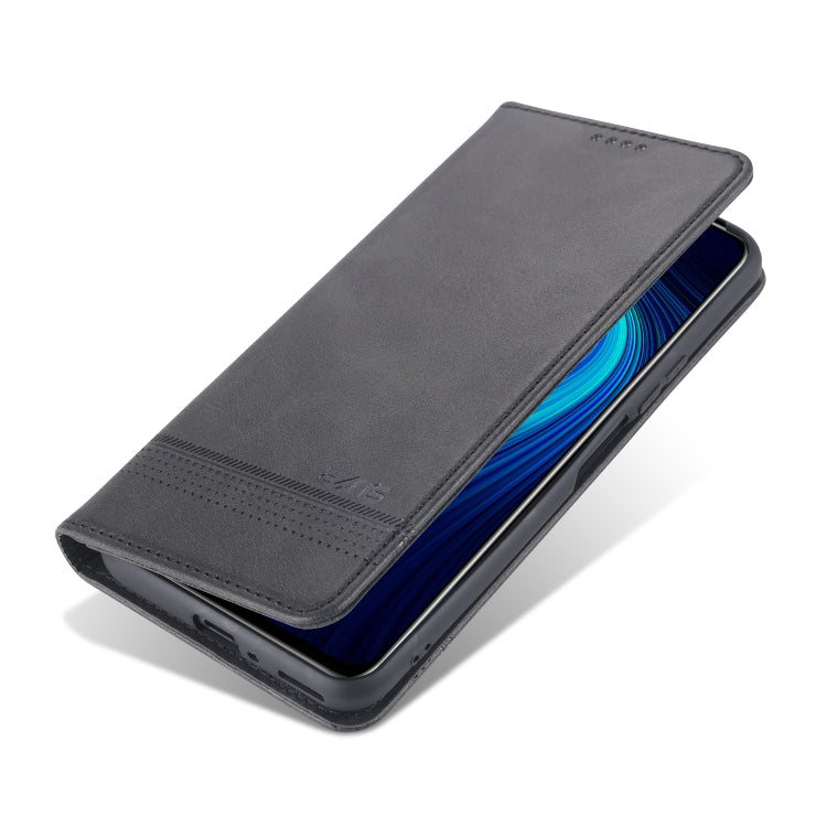 For Huawei Enjoy 20 Plus 5G AZNS Magnetic Calf Texture Horizontal Flip Leather Case with Card Slots & Holder & Wallet