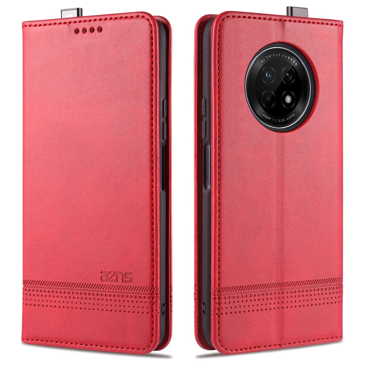 For Huawei Enjoy 20 Plus 5G AZNS Magnetic Calf Texture Horizontal Flip Leather Case with Card Slots & Holder & Wallet
