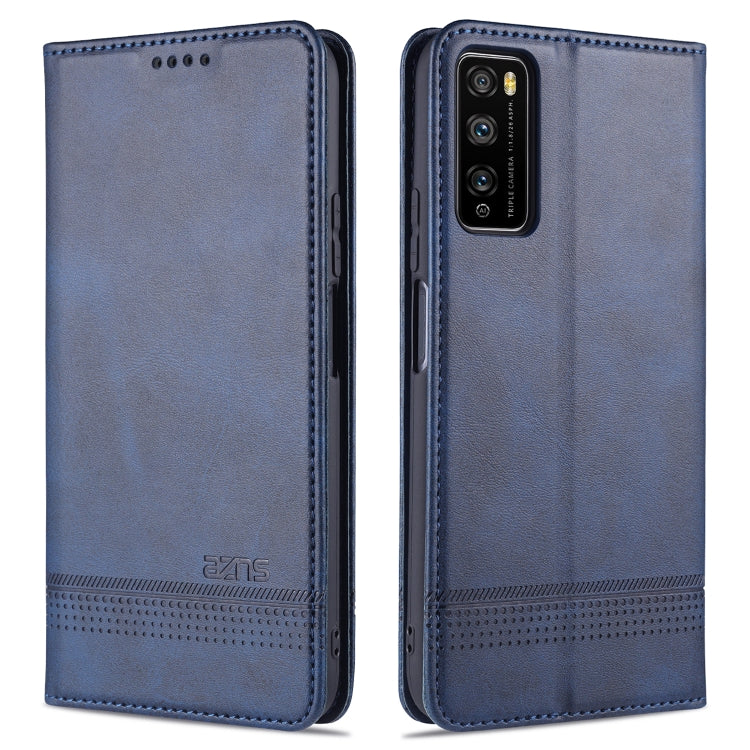 For Huawei Enjoy 20 Pro / Enjoy Z 5G AZNS Magnetic Calf Texture Horizontal Flip Leather Case with Card Slots & Holder & Wallet