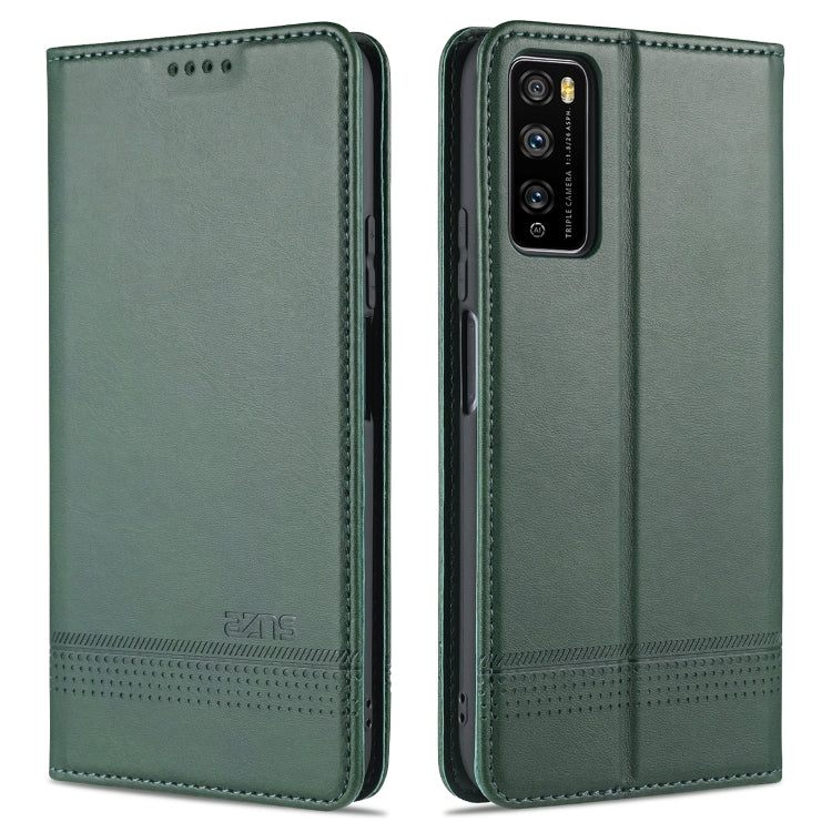 For Huawei Enjoy 20 Pro / Enjoy Z 5G AZNS Magnetic Calf Texture Horizontal Flip Leather Case with Card Slots & Holder & Wallet