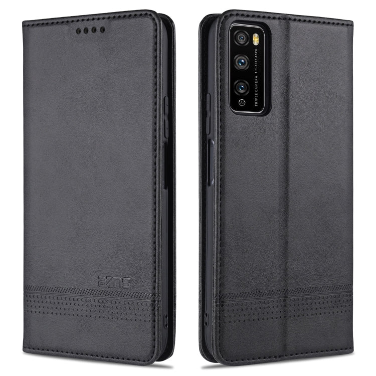 For Huawei Enjoy 20 Pro / Enjoy Z 5G AZNS Magnetic Calf Texture Horizontal Flip Leather Case with Card Slots & Holder & Wallet