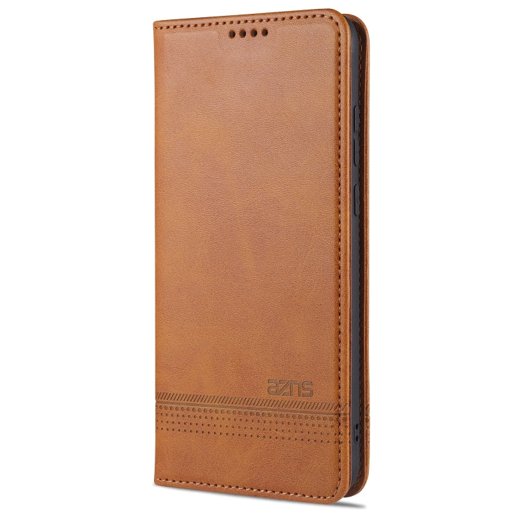 For Huawei Honor 9A AZNS Magnetic Calf Texture Horizontal Flip Leather Case with Card Slots & Holder & Wallet