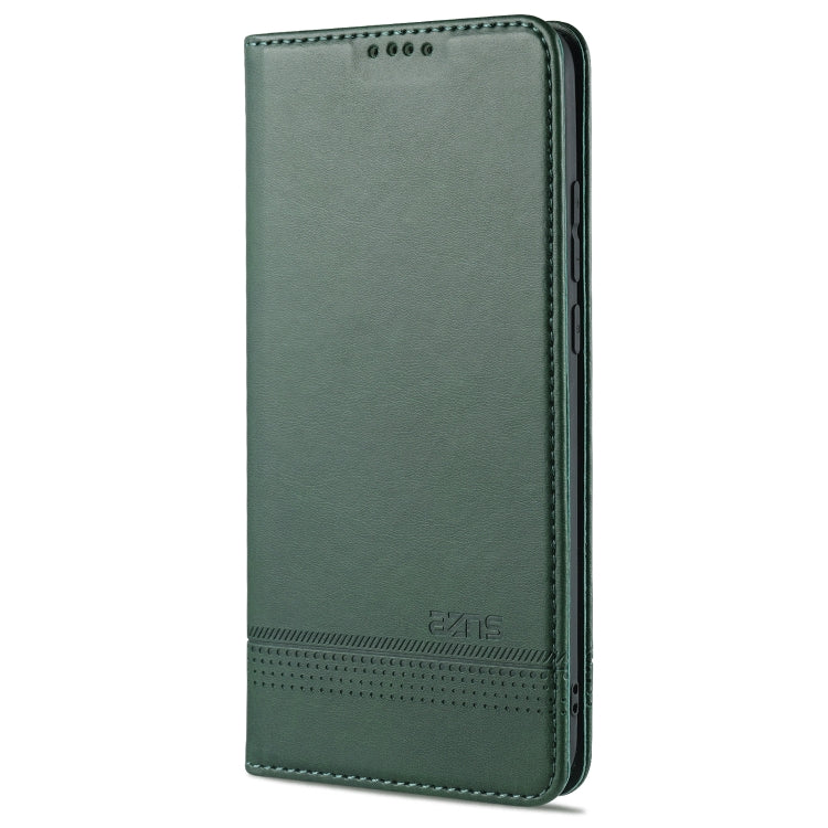 For Huawei Honor 9A AZNS Magnetic Calf Texture Horizontal Flip Leather Case with Card Slots & Holder & Wallet
