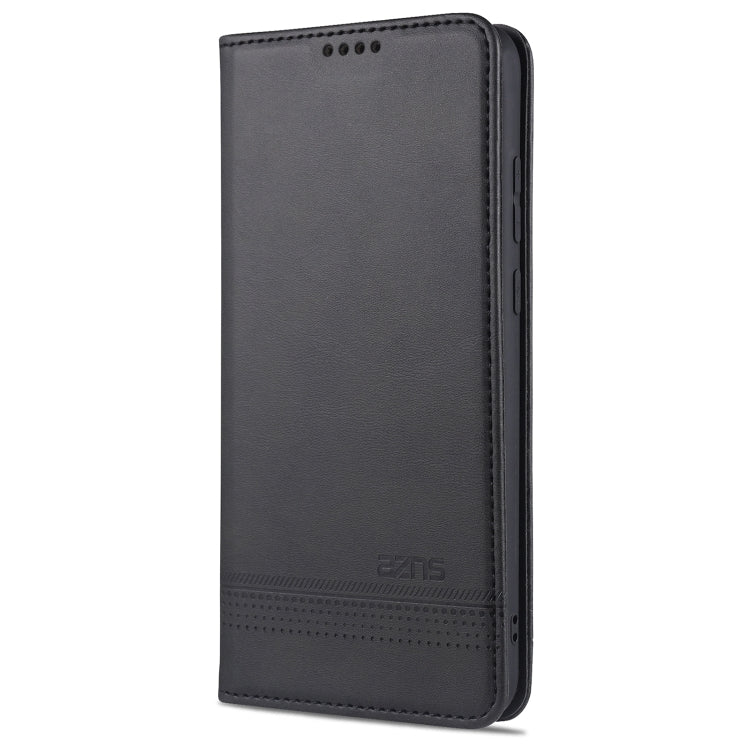 For Huawei Honor 9A AZNS Magnetic Calf Texture Horizontal Flip Leather Case with Card Slots & Holder & Wallet