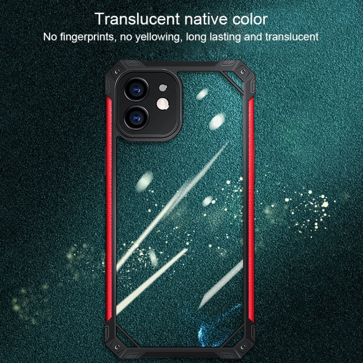 For iPhone 12 mini Shockproof Acrylic + TPU Protective Case