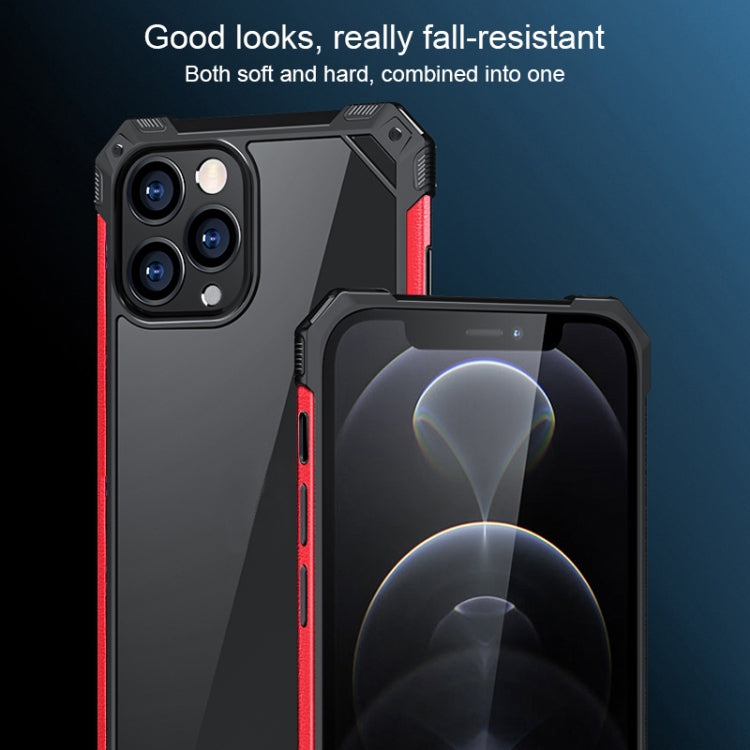 For iPhone 12 Pro Shockproof Acrylic + TPU Protective Case