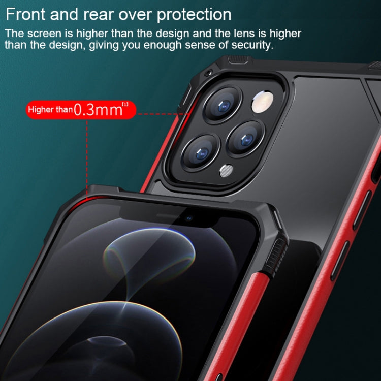 For iPhone 12 Pro Shockproof Acrylic + TPU Protective Case