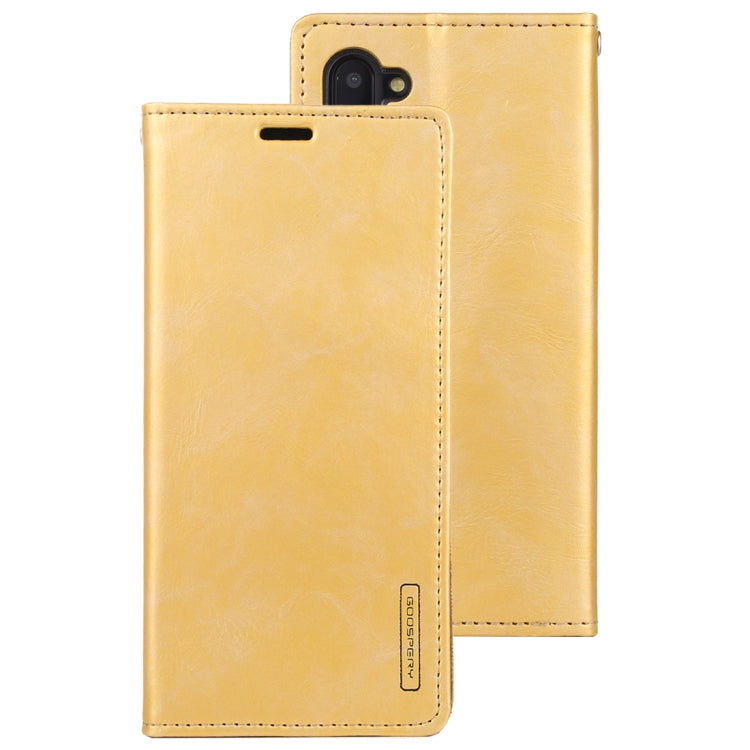 For Galaxy Note 10 MERCURY GOOSPERY BLUE MOON FLIP Series Crazy Horse Texture Horizontal Flip Leather Case with Holder & Card Slots & Wallet