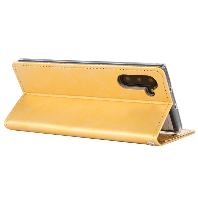 For Galaxy Note 10 MERCURY GOOSPERY BLUE MOON FLIP Series Crazy Horse Texture Horizontal Flip Leather Case with Holder & Card Slots & Wallet