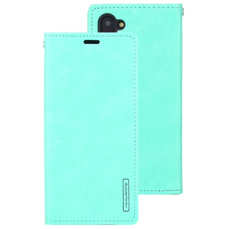 For Galaxy Note 10 MERCURY GOOSPERY BLUE MOON FLIP Series Crazy Horse Texture Horizontal Flip Leather Case with Holder & Card Slots & Wallet