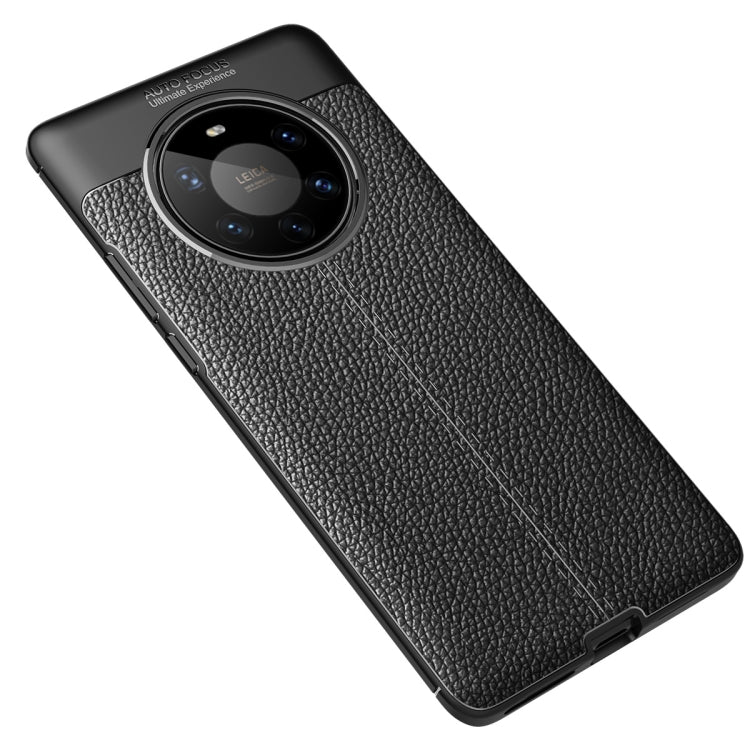 For Huawei Mate 40 Pro Plus Litchi Texture TPU Shockproof Case