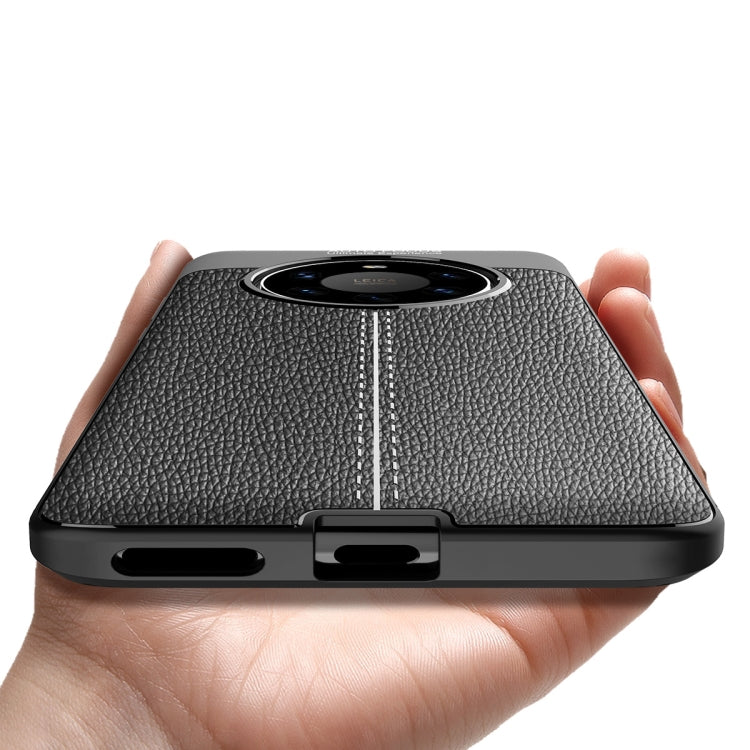 For Huawei Mate 40 Pro Plus Litchi Texture TPU Shockproof Case