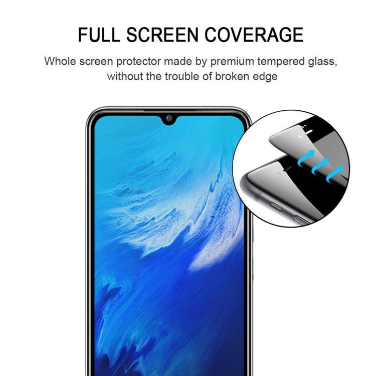 For vivo X50e 5G Full Glue Full Screen Tempered Glass Film