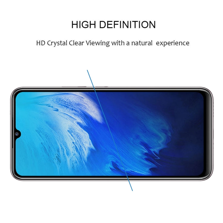 For vivo X50e 5G Full Glue Full Screen Tempered Glass Film