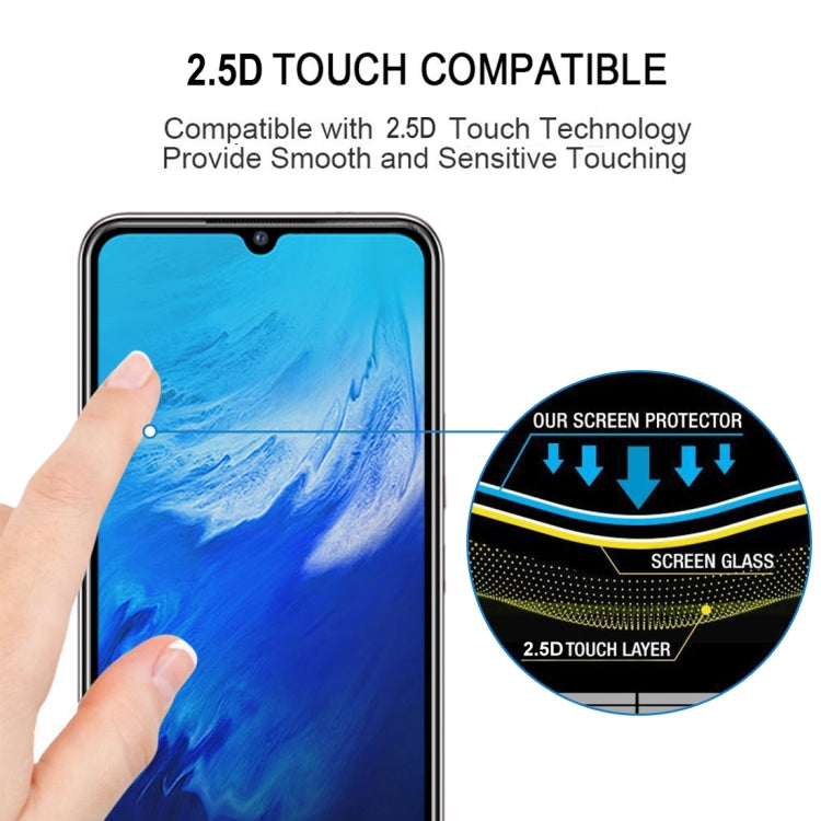 For vivo X50e 5G Full Glue Full Screen Tempered Glass Film