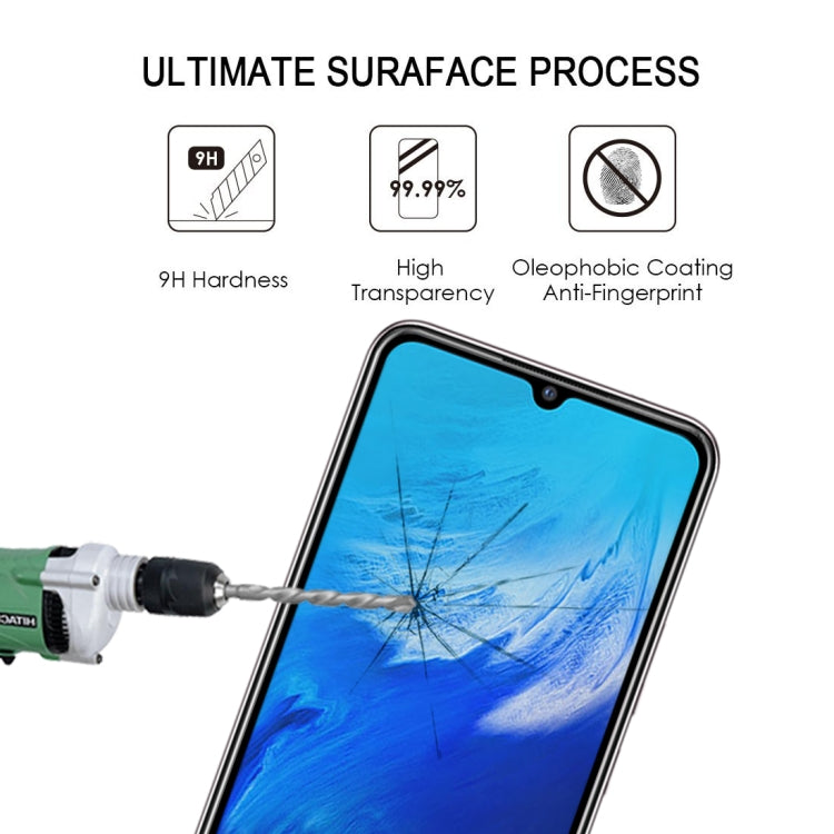 For vivo X50e 5G Full Glue Full Screen Tempered Glass Film