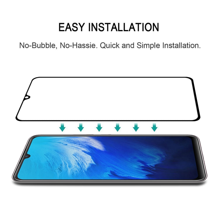 For vivo X50e 5G Full Glue Full Screen Tempered Glass Film