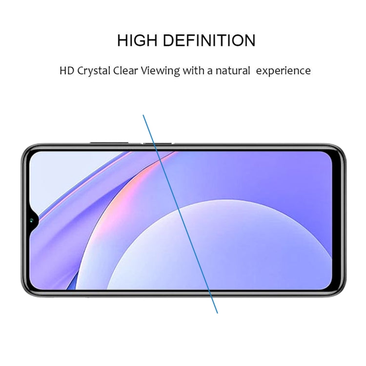 For Xiaomi Redmi Note 9 4G Full Glue Full Screen Tempered Glass Film
