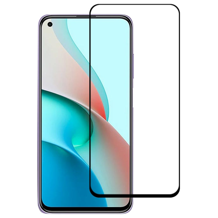 For Xiaomi Redmi Note 9 5G Full Glue Full Screen Tempered Glass Film