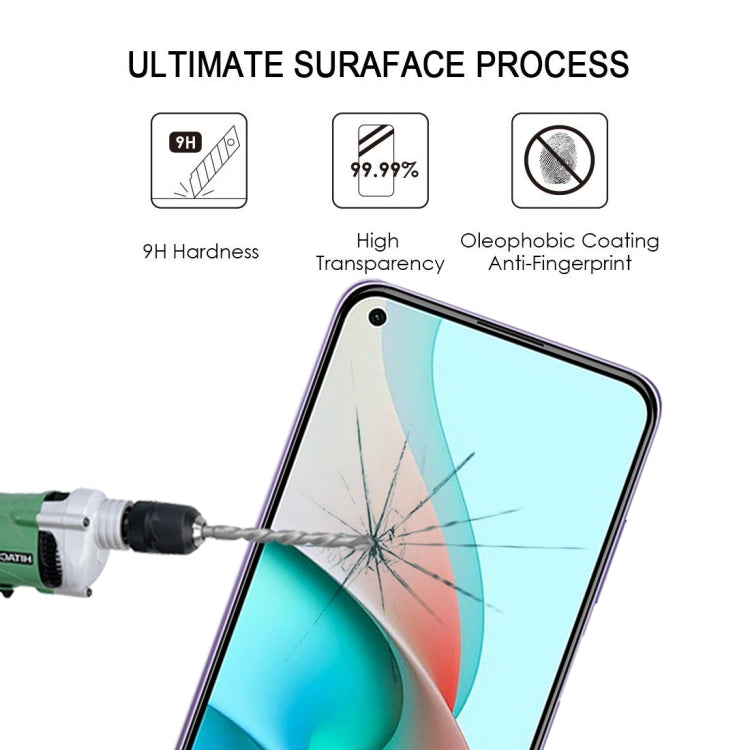 For Xiaomi Redmi Note 9 5G Full Glue Full Screen Tempered Glass Film