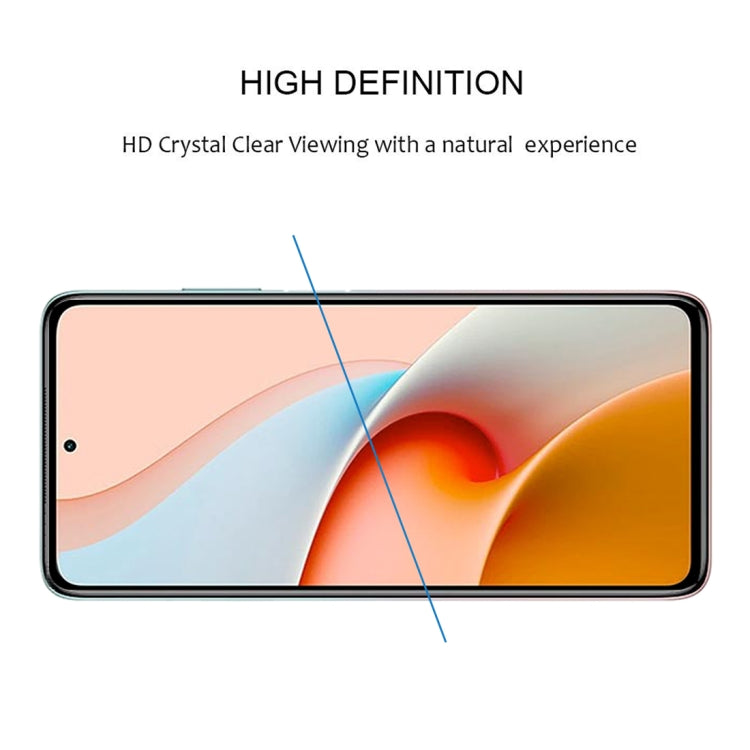 For Xiaomi Redmi Note 9 Pro 5G Full Glue Full Screen Tempered Glass Film