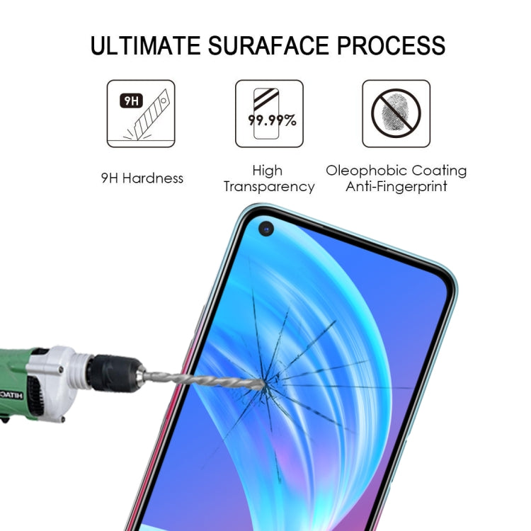 For OPPO A53 5G / A11s 25 PCS Full Glue Full Screen Tempered Glass Film