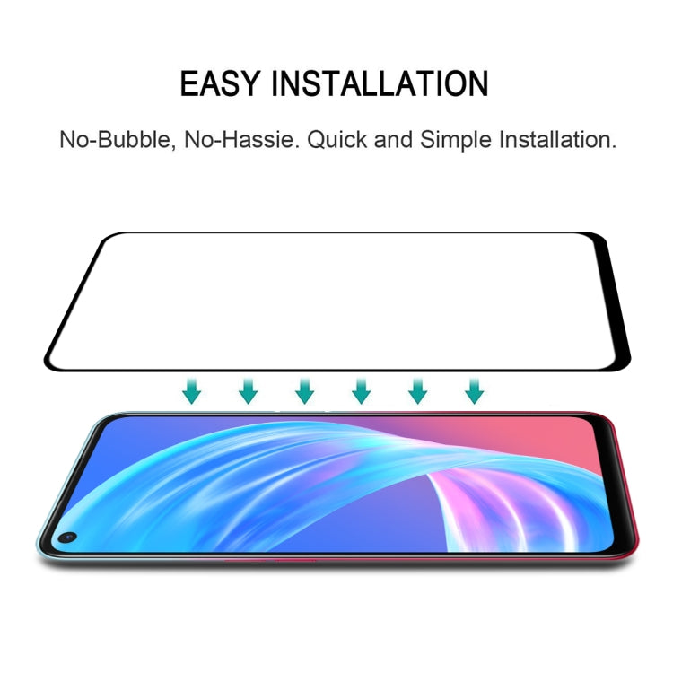 For OPPO A53 5G / A11s 25 PCS Full Glue Full Screen Tempered Glass Film