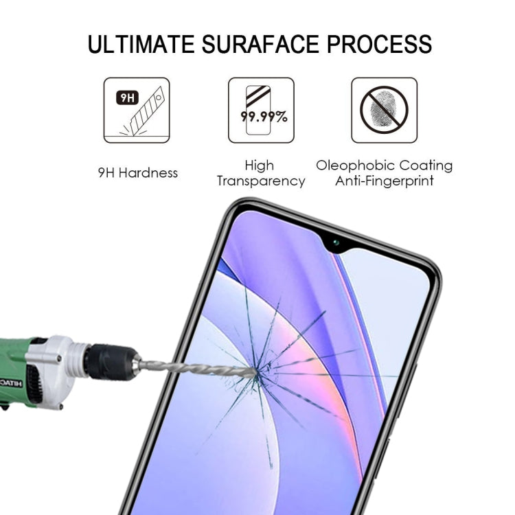 For Xiaomi Redmi Note 9 4G 25 PCS Full Glue Full Screen Tempered Glass Film