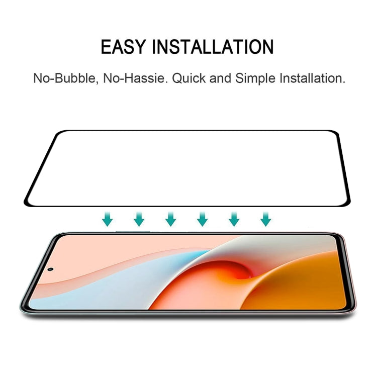 For Xiaomi Redmi Note 9 Pro 5G 25 PCS Full Glue Full Screen Tempered Glass Film