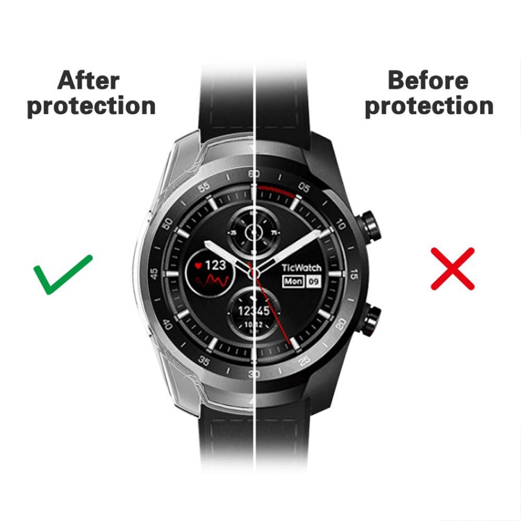 For Tic Watch Pro Smart Watch TPU Protective Case