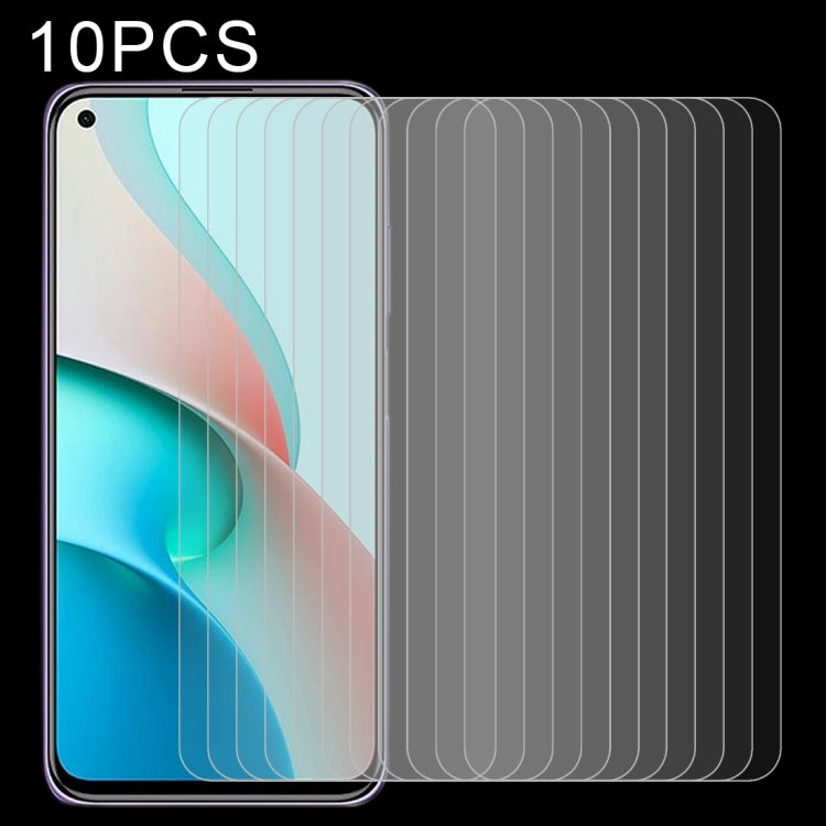 10 PCS For Xiaomi Redmi Note 9 5G 0.26mm 9H 2.5D Tempered Glass Film