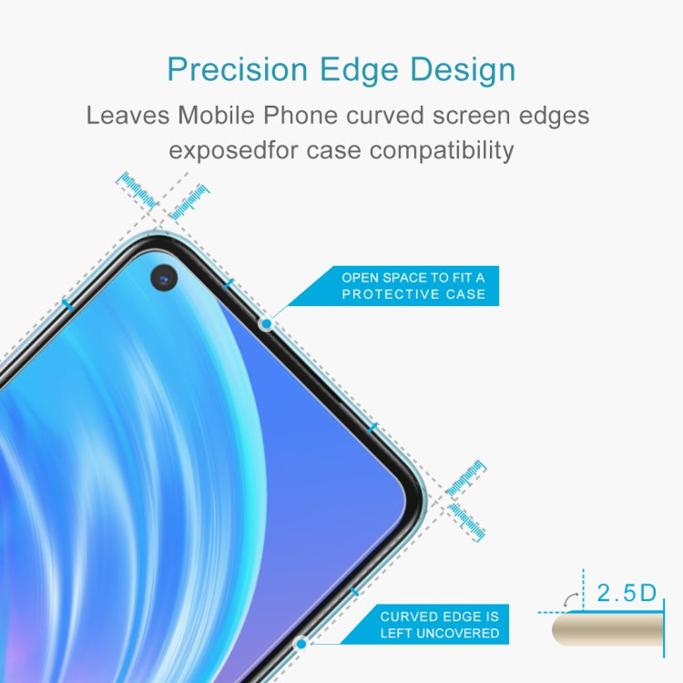 10 PCS For OPPO A53 5G / A11s 0.26mm 9H 2.5D Tempered Glass Film