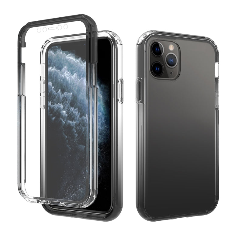 For iPhone 11 Pro Shockproof  High Transparency Two-color Gradual Change PC+TPU Candy Colors Protective Case