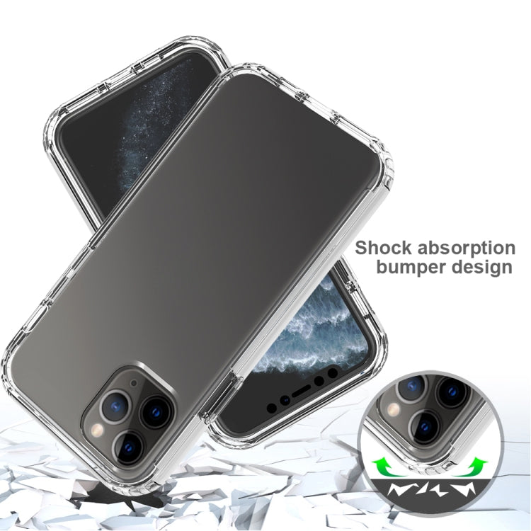 For iPhone 11 Pro Shockproof  High Transparency Two-color Gradual Change PC+TPU Candy Colors Protective Case