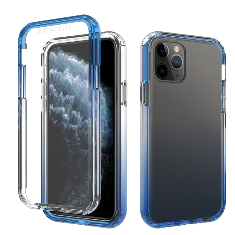 For iPhone 11 Pro Shockproof  High Transparency Two-color Gradual Change PC+TPU Candy Colors Protective Case