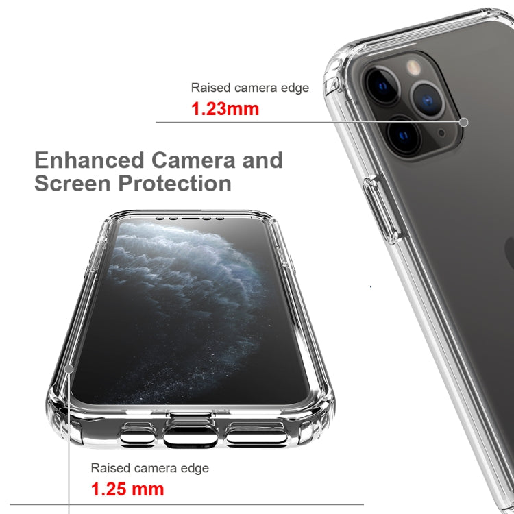 For iPhone 11 Pro Shockproof  High Transparency Two-color Gradual Change PC+TPU Candy Colors Protective Case