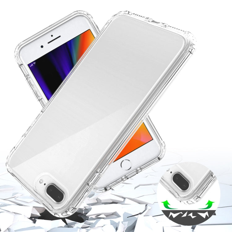 Shockproof  High Transparency Two-color Gradual Change PC+TPU Candy Colors Protective Case For iPhone 6 Plus / 6s Plus