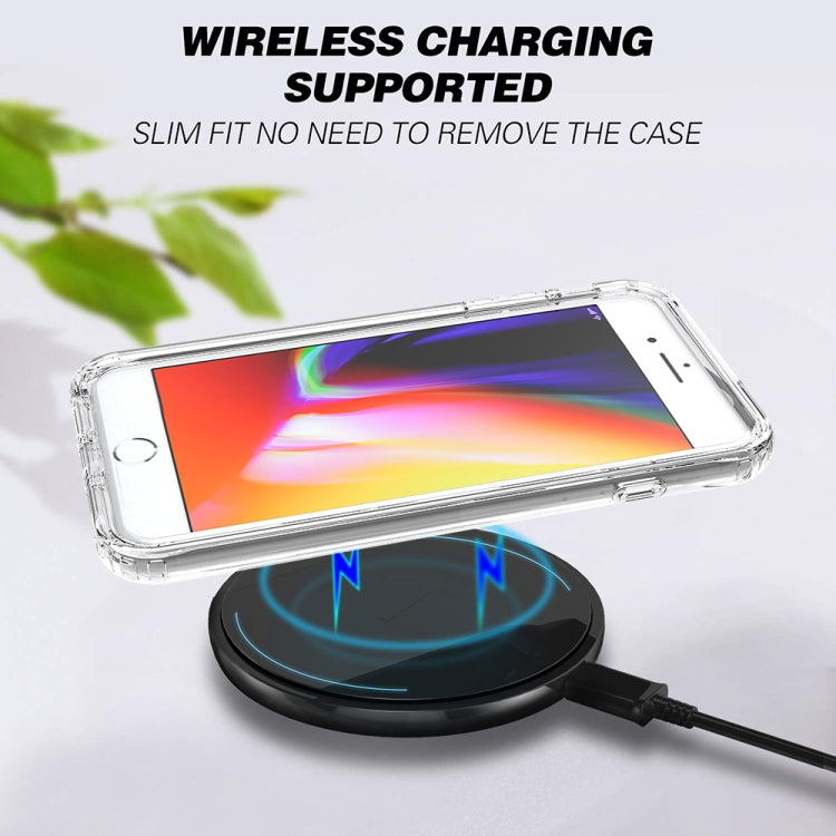Shockproof  High Transparency Two-color Gradual Change PC+TPU Candy Colors Protective Case For iPhone 6 Plus / 6s Plus