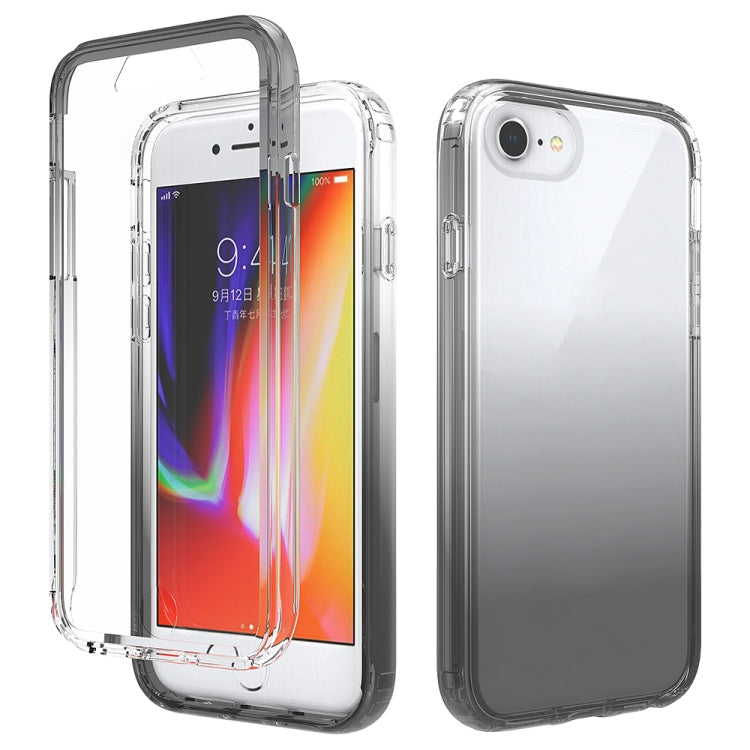 Shockproof  High Transparency Two-color Gradual Change PC+TPU Candy Colors Protective Case For iPhone 6 / 6s