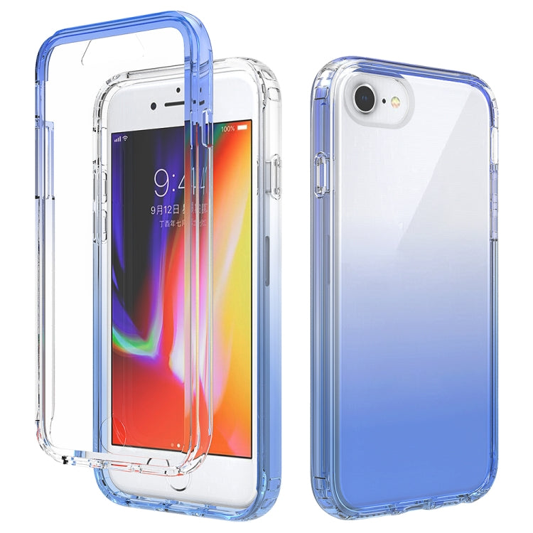 Shockproof  High Transparency Two-color Gradual Change PC+TPU Candy Colors Protective Case For iPhone 6 / 6s
