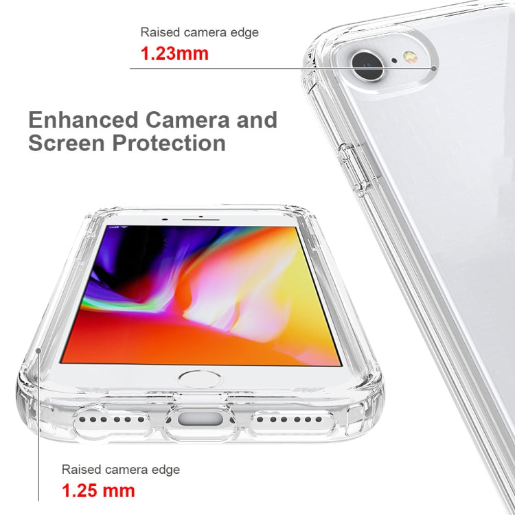 Shockproof  High Transparency Two-color Gradual Change PC+TPU Candy Colors Protective Case For iPhone 6 / 6s