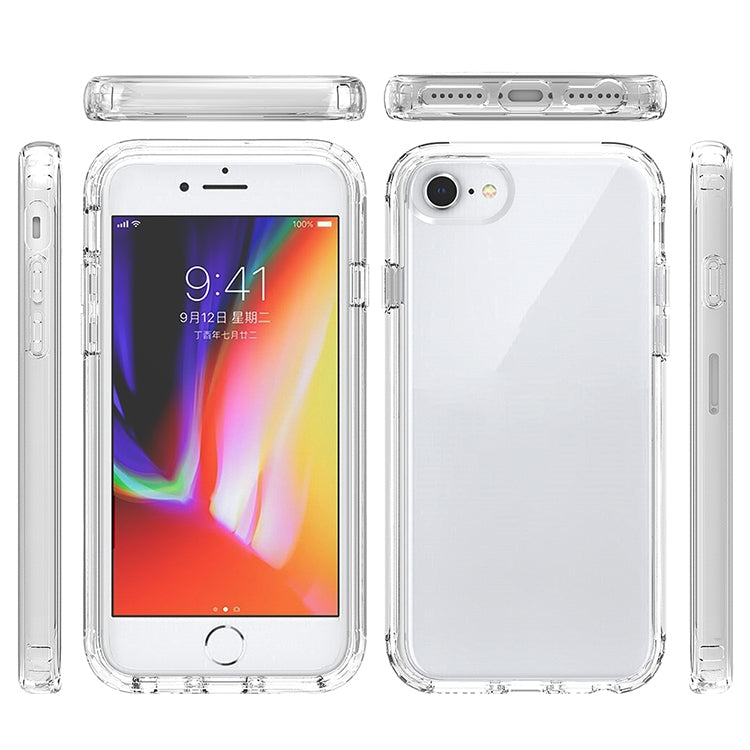 Shockproof  High Transparency Two-color Gradual Change PC+TPU Candy Colors Protective Case For iPhone 6 / 6s