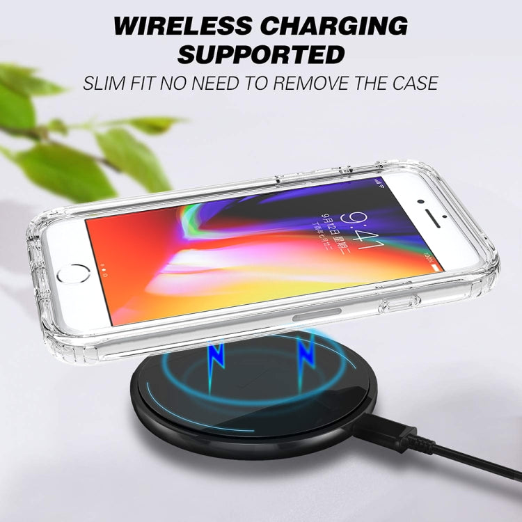 Shockproof  High Transparency Two-color Gradual Change PC+TPU Candy Colors Protective Case For iPhone 6 / 6s